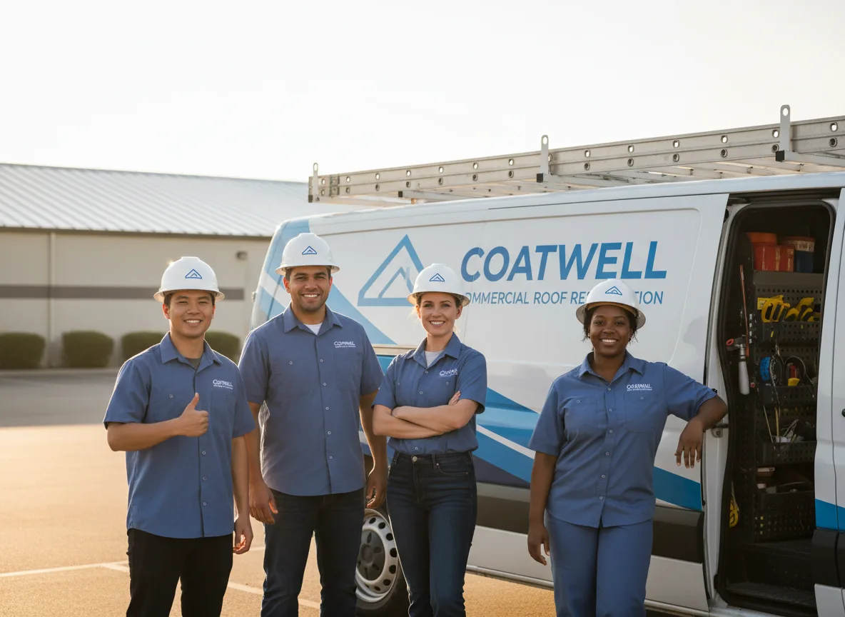 Commercial roof coating company in Monroeville, OH